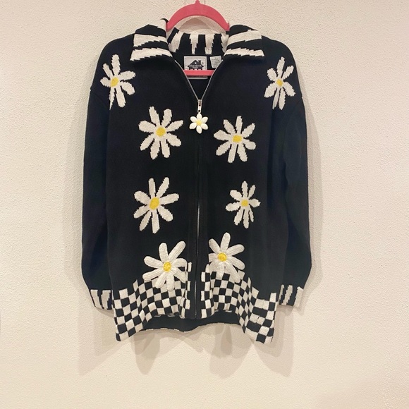 Storybook Knits Sweaters - Storybook Knits Daisy Y2K Cardigan Sweater